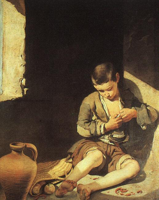 Bartolome Esteban Murillo The Young Beggar China oil painting art